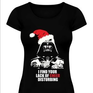 StarWars Christmas Shirts Darth Vader Womens Shirt